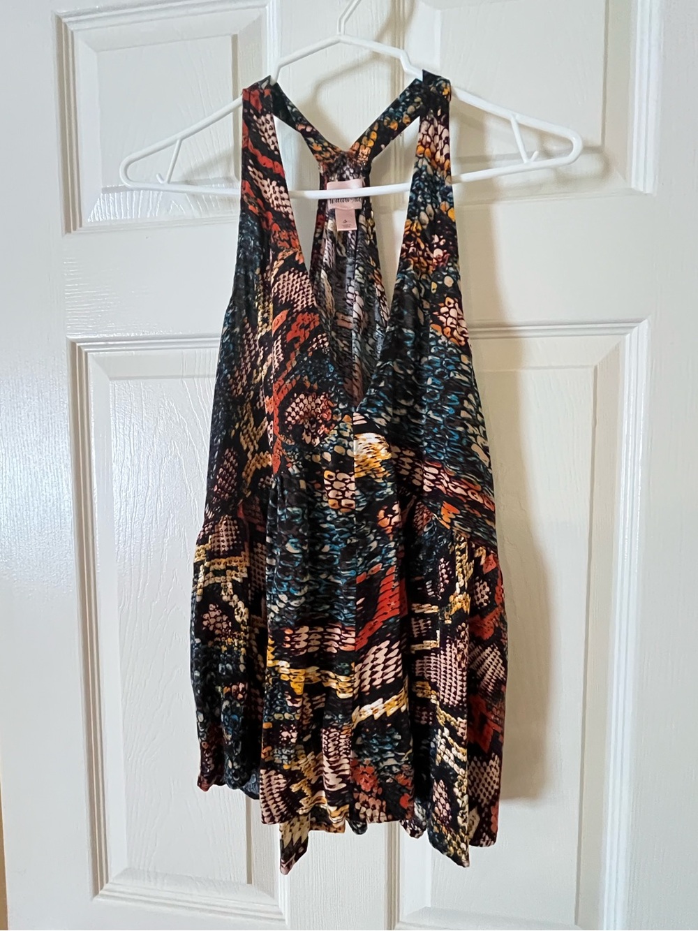 Willow & Root Snakeskin Tank Top - Size S